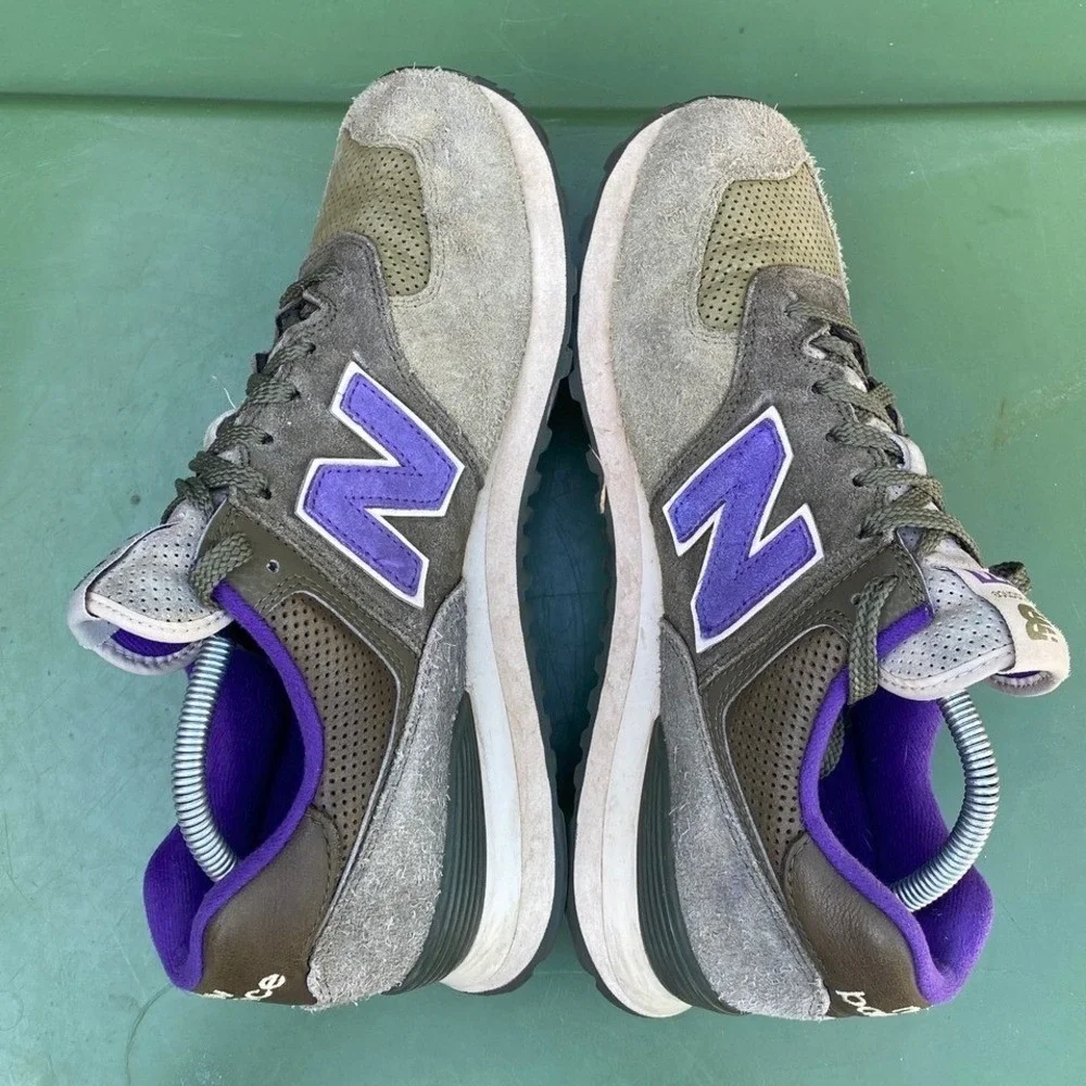 New Balance 574 x SNS Nature Sneakersnstuff‎ Olive Green Purple Suede ML574NS2